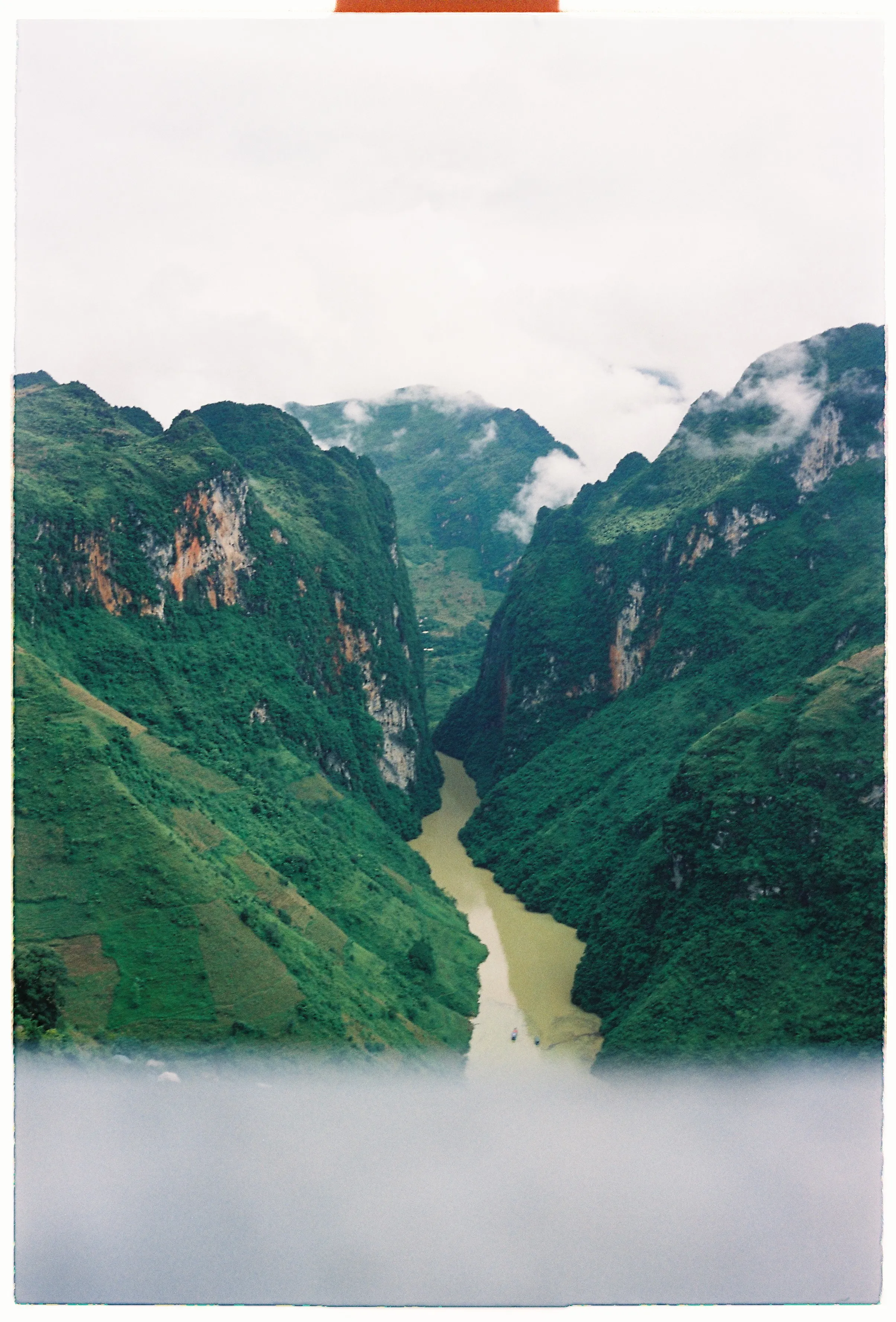 Film photograph from Vietnam, titled "overview".